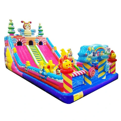 Candy Bee Park Fun City inflatable bouncy castle