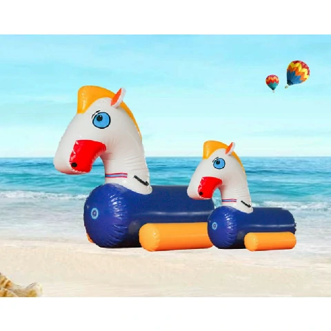 factory direct sale inflatable floating water toys horse