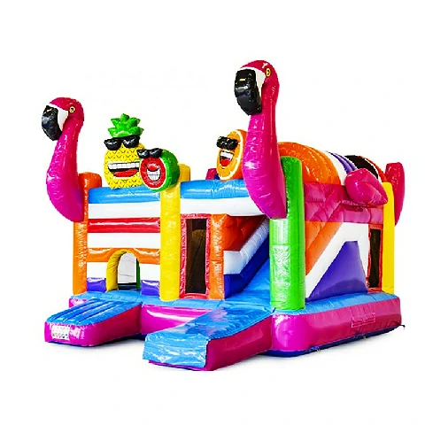 Multiplay Flamingo Inflatable Bouncy Castle