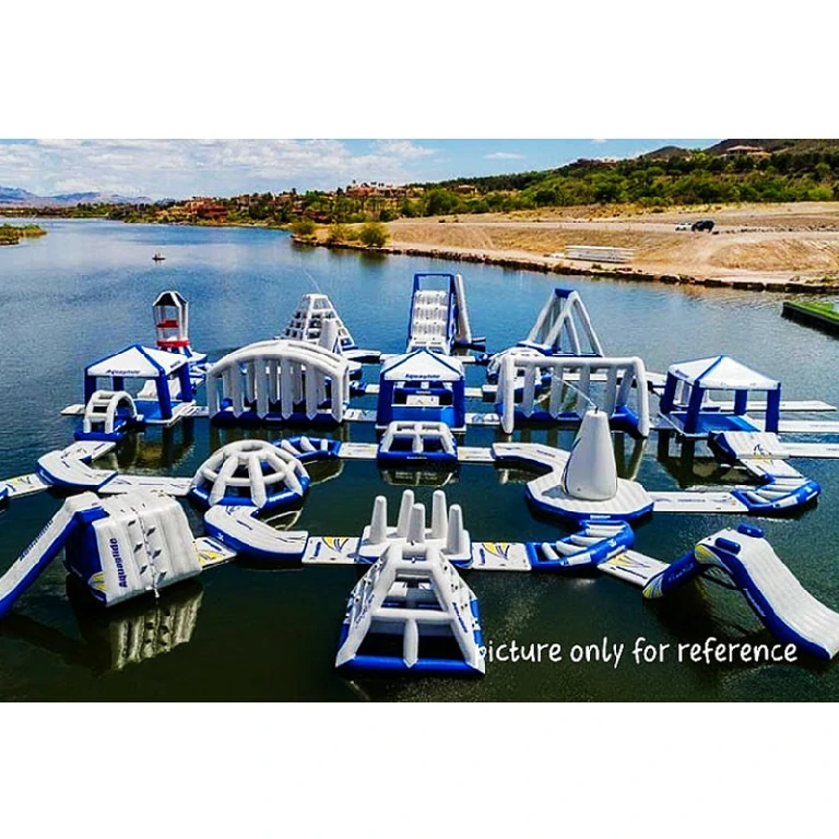 HAP002 Inflatable water park equipment sea floating aqua park