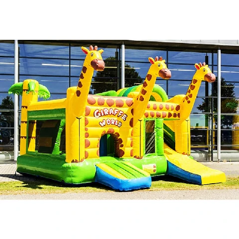 Multiplay Giraffe Inflatable Bouncy Castle