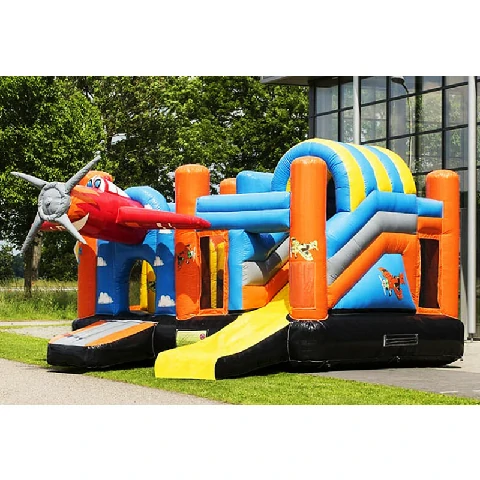 Multiplay Airplane Inflatable Bouncy Castle