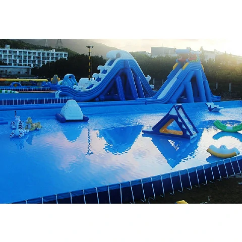 Rectangle Steel Frame Pool Metal Framed Swimming Pools for kids adults