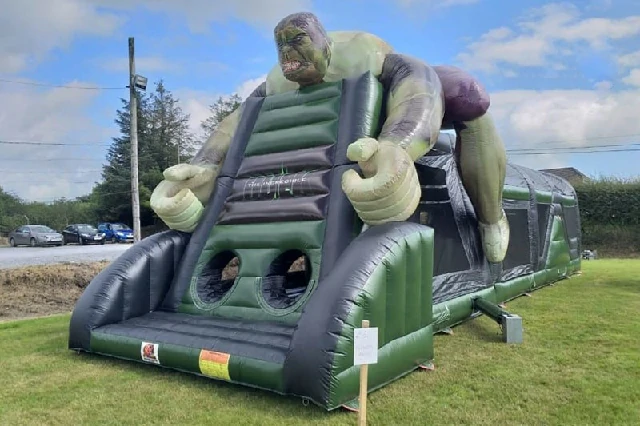 5ft Hulk Inflatable Obstacle Course Game