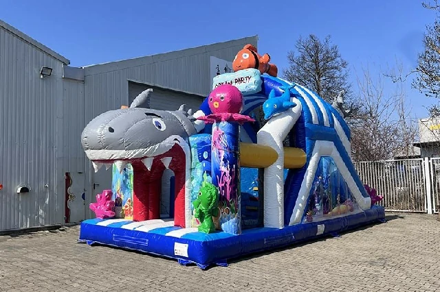 Mini Sea Track Inflatable Obstacle Course