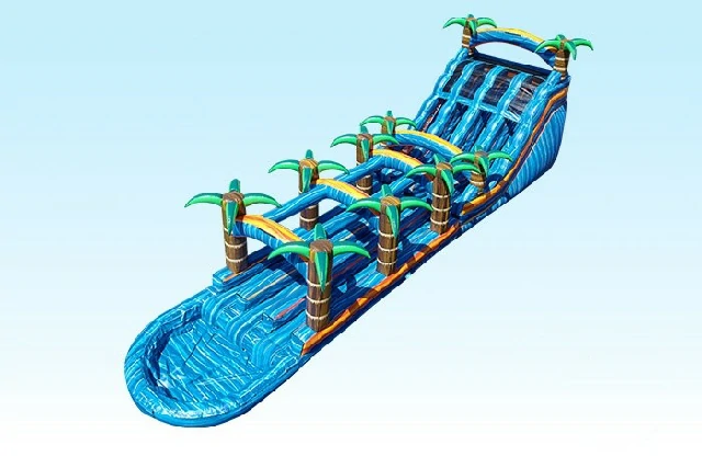 18ft Tripple Lane Tropical Inflatable Water