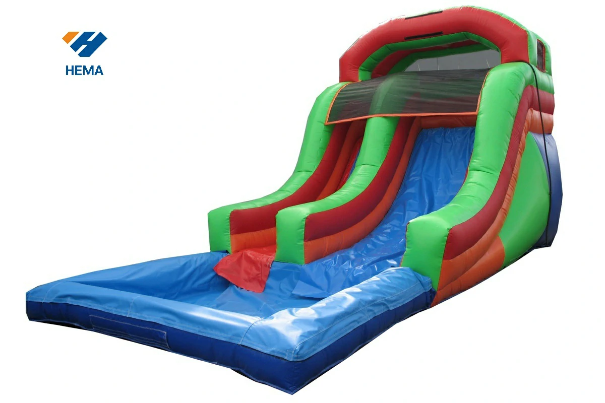 14ft Inflatable Water Slide with Swimming Pool
