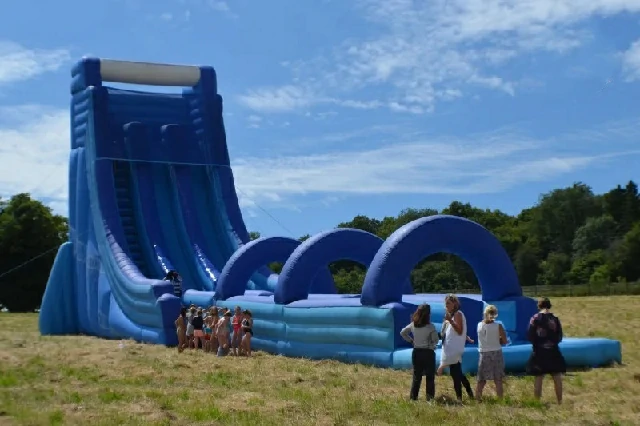 120ft Long 50ft Tall Giant Inflatable Water Slide
