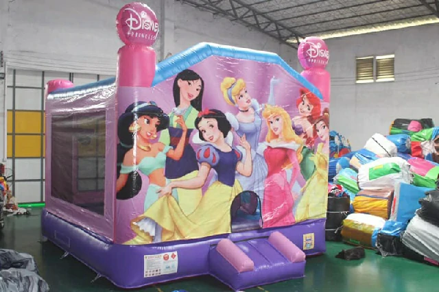 Disney Princess Inflatable Combo Bouncer Slide