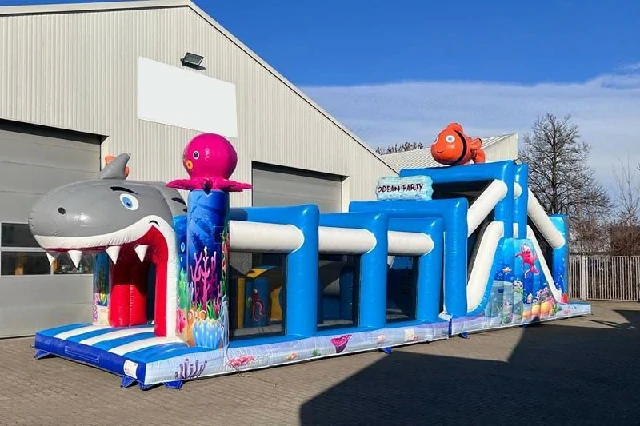 56ft Standard Sea Track Inflatable Obstacle Course