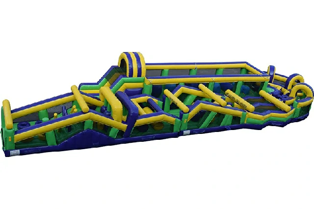 Mega Obstacle Run-Rad 82ft Inflatable Obstacle Course