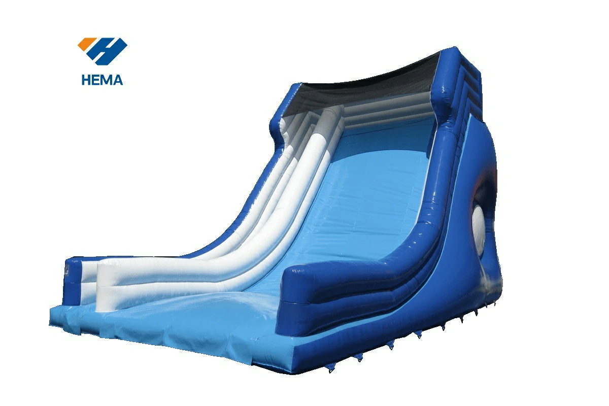 15ft Platform Drop Inflatable Water Slide Combo