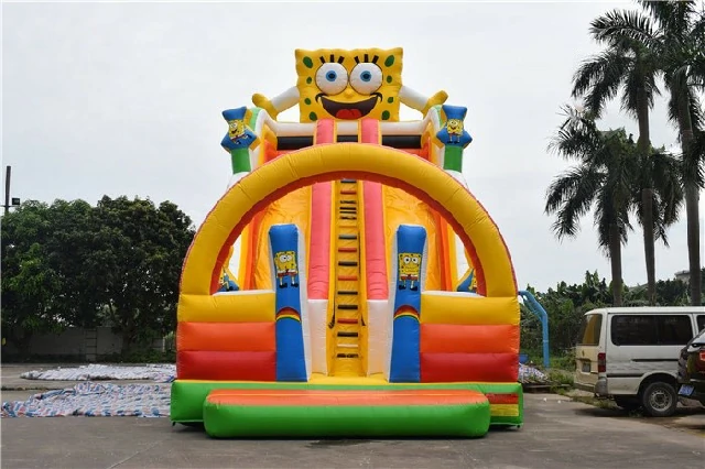 Minions Dual Lane 20ft Inflatable Dry Slide