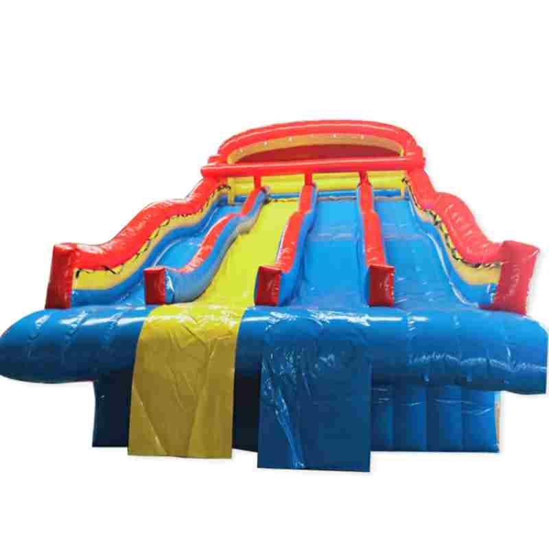 Four Line Inflatable Water Slide