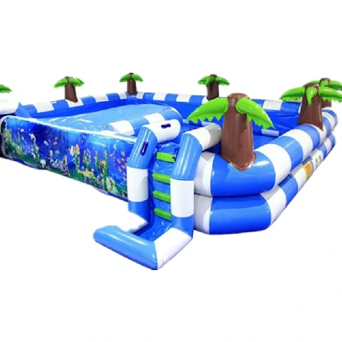 Large Inflatable Jungle Swimming Pool Inflatable Pool For Adult
