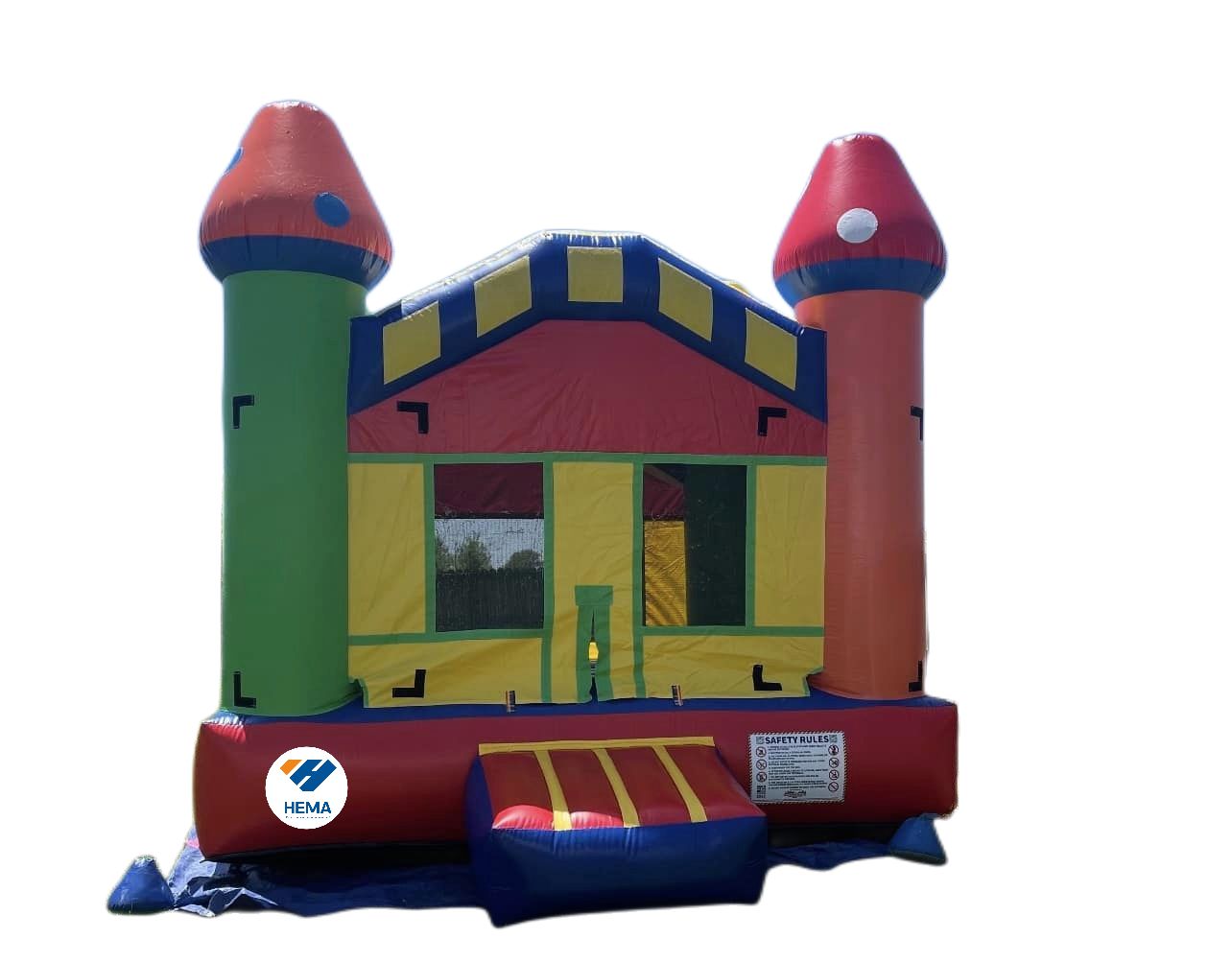 Mushroom Inflatable Castle