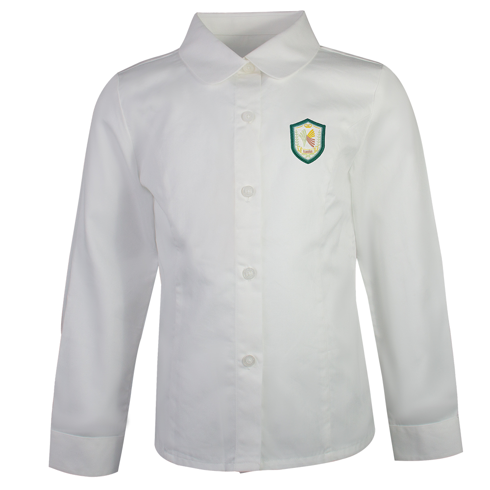 女翻领长袖衬衫