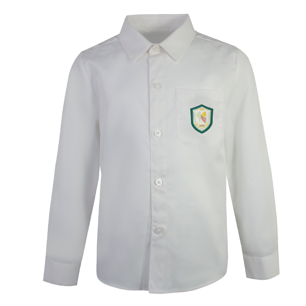 男翻领长袖衬衫