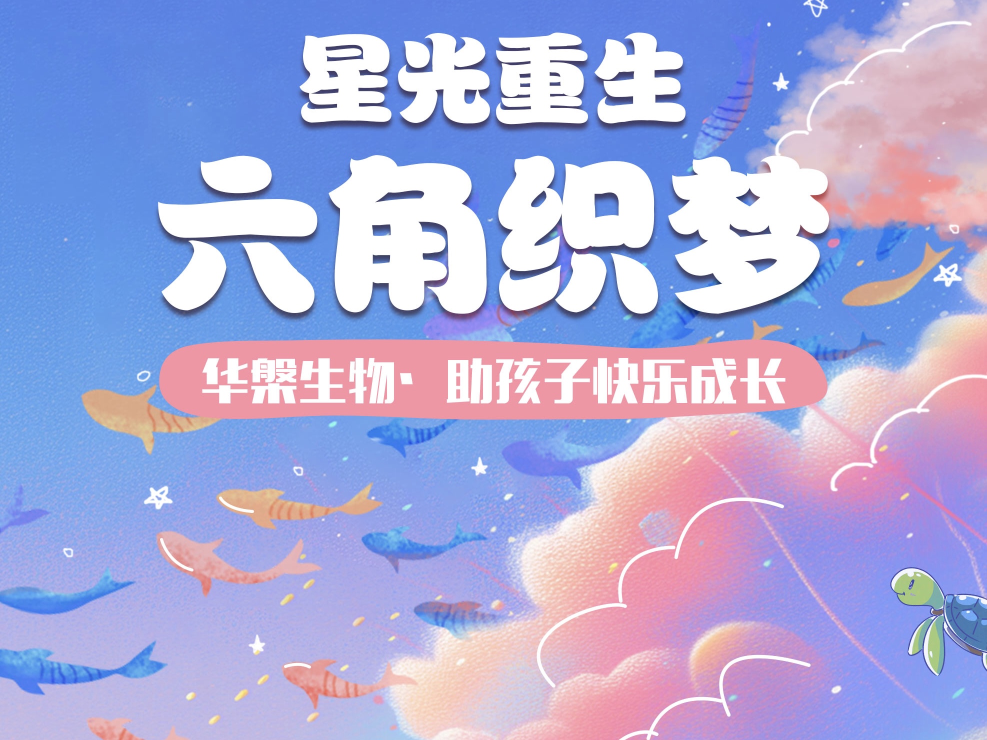 华槃生物“星光重生，六角织梦”公益行动圆满落幕通告