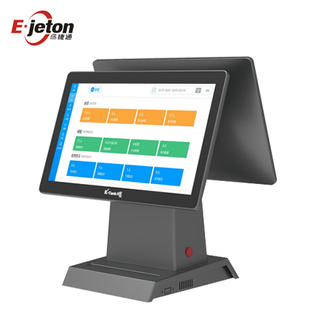 Q400⼀体式触摸收款机
