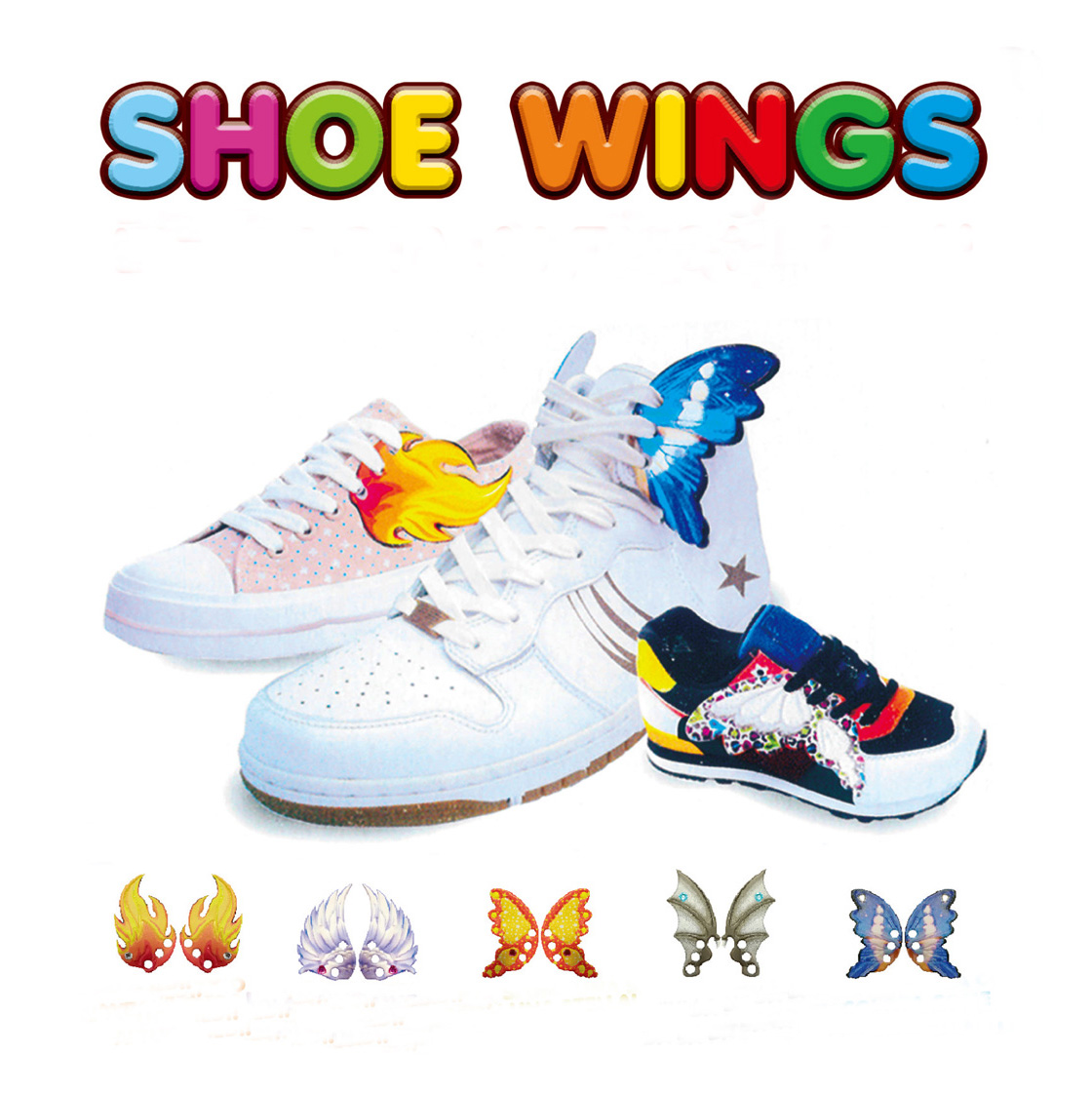 Shoe wings