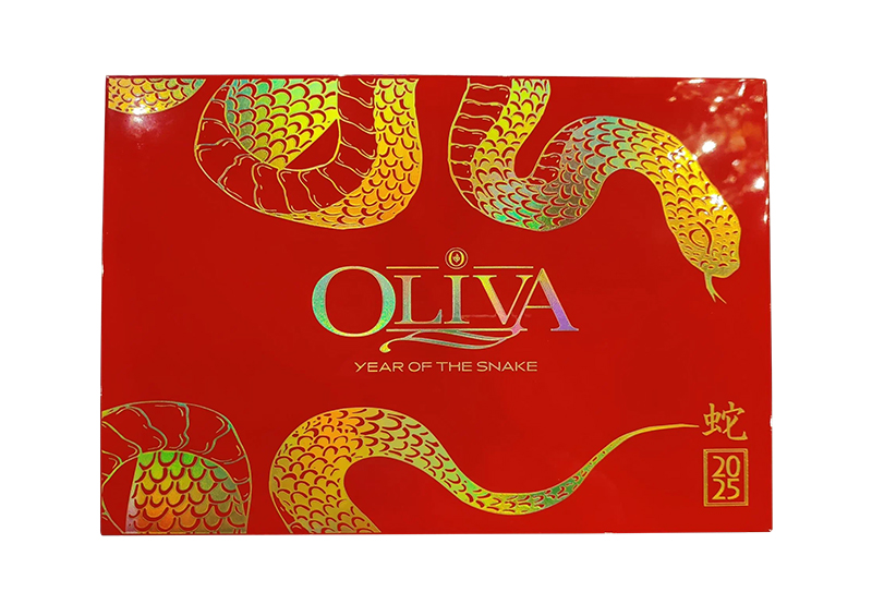 Brand Case-OLIVA Year of the Snake Humidor