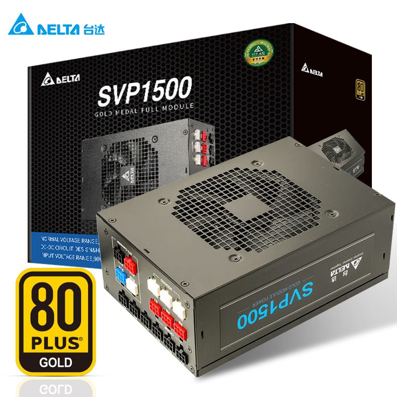 台达 SVP1500 金牌全模组电源