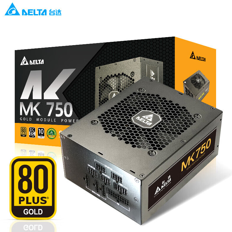 台达 MK750 金牌全模组电源