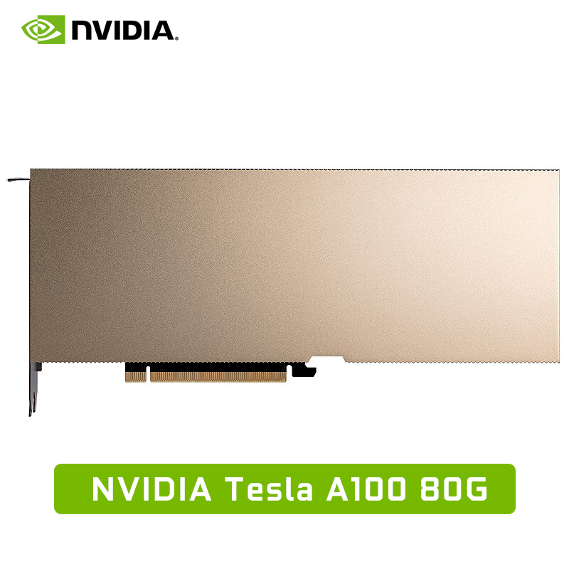 英伟达NVIDIA Tesla A100 80G人工智能计算加速卡