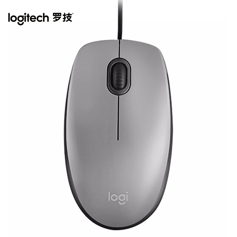 罗技M110/M111有线静音鼠标