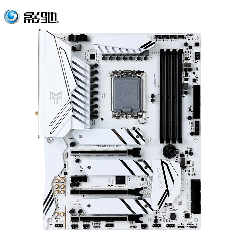 影驰Z790金属大师D5 Wi-Fi白金版主板