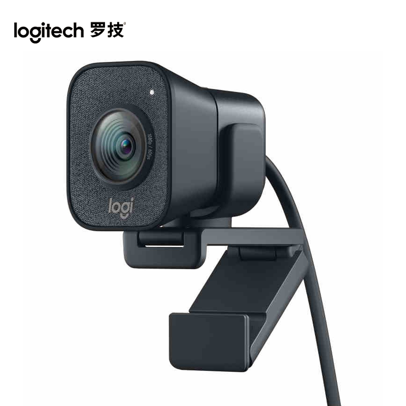 罗技Stream Cam高清直播摄像头 多系统内置麦克风
