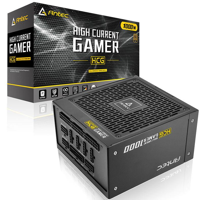 安钛克HCG 1000 Gold金牌全模组电源