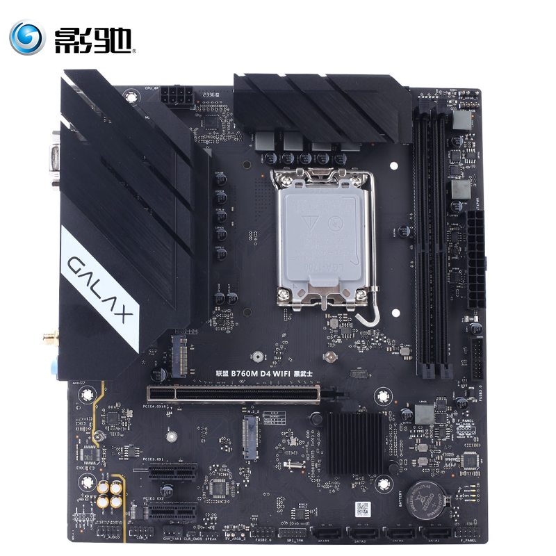 影驰 联盟 B760M D4 Wi-Fi 黑武士主板