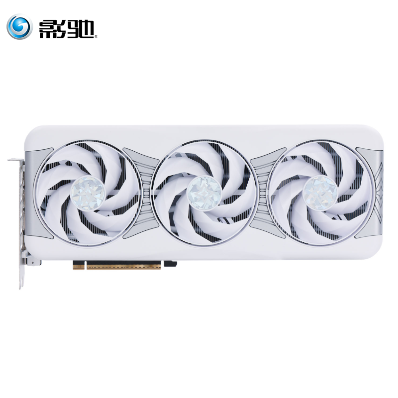 影驰RTX 5060 Ti 星曜LUNA MAX OC显卡