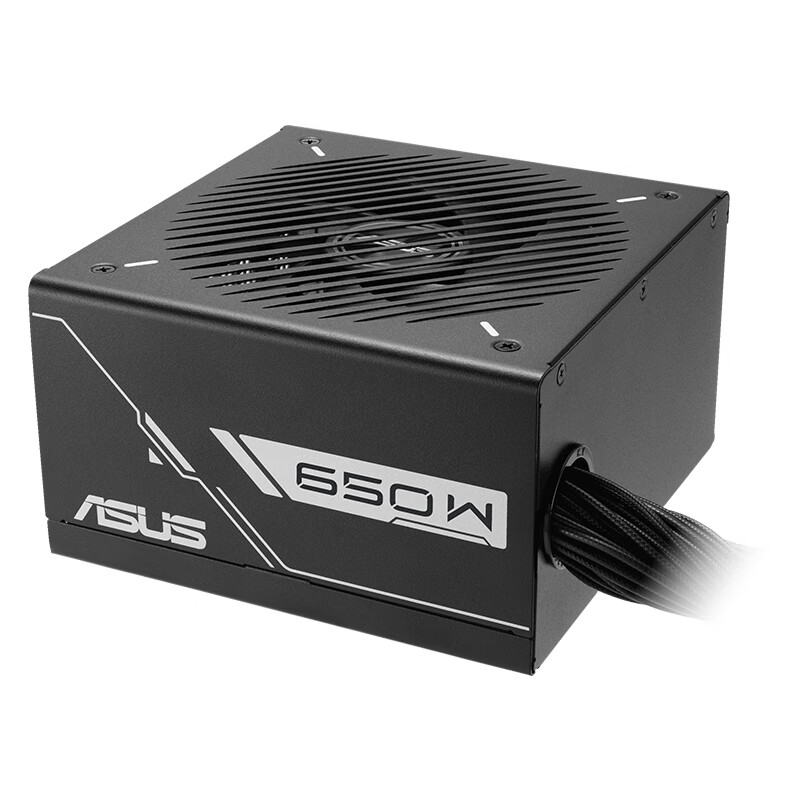 华硕PRIME 650W 铜牌直出电源 双滚珠轴流风扇/80PLUS铜牌认证/压纹线 电源