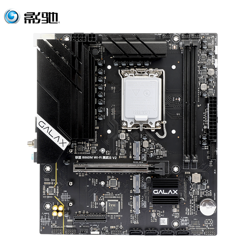 影驰联盟B860M Wi-Fi 黑武士 V2主板