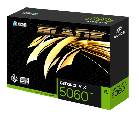 广州三欣总代，影驰 RTX 5060 Ti 魔刃 MAX OC，价格好，货源正