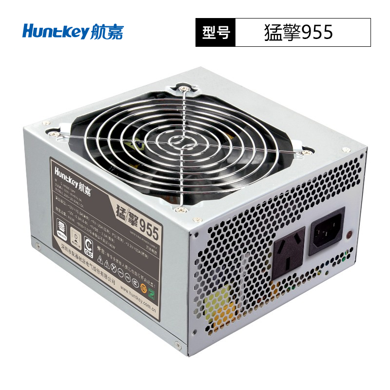 航嘉猛擎955 额定功率850W电源