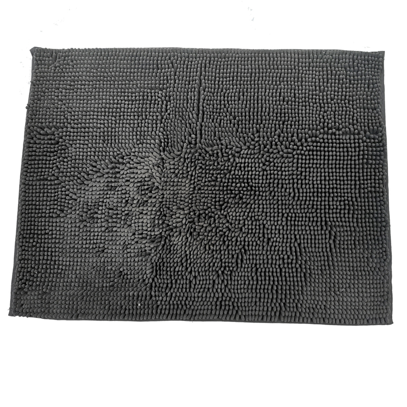 SGS 3.8cm Pile Height Microfiber Chenille Fabric For Floor Mat