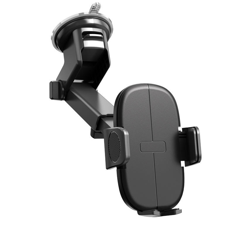 Universal car mobile phone holder with suction cup on glass