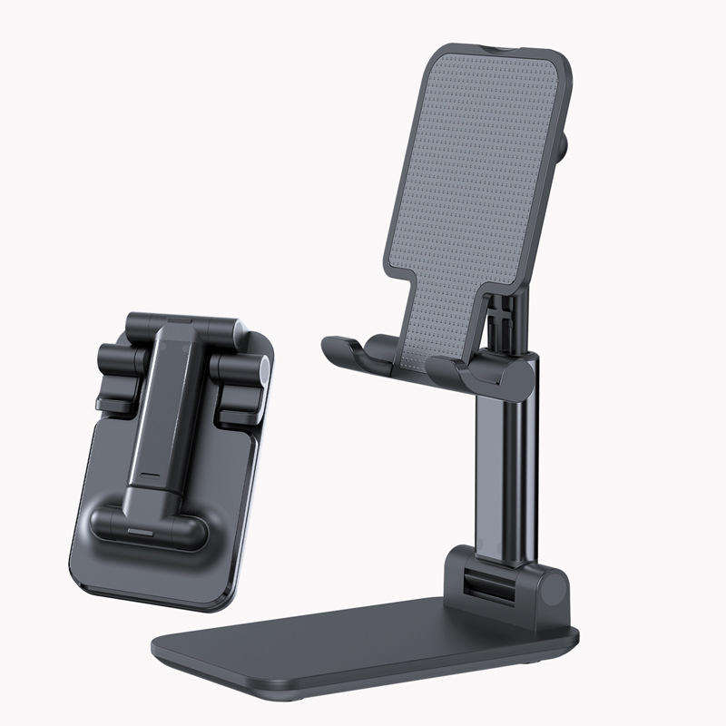 Flexible mobile stand adjustable unique foldable desktop holder for cellphone and ipad