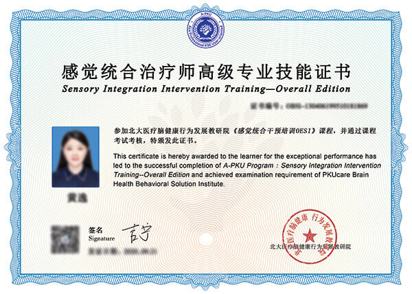 感觉统合治疗师