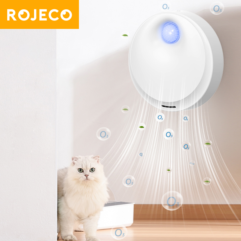 ROJECO Cat Litter Box Deodorizer 4000mAh