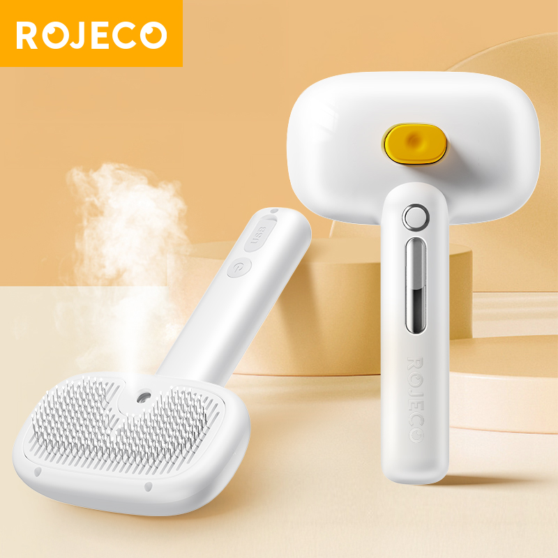 ROJECO Electric Pet Spray Hair Comb & Brush