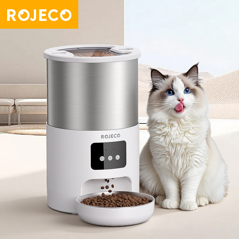 Rojeco 4.5L Stainless Steel Pet Feeder