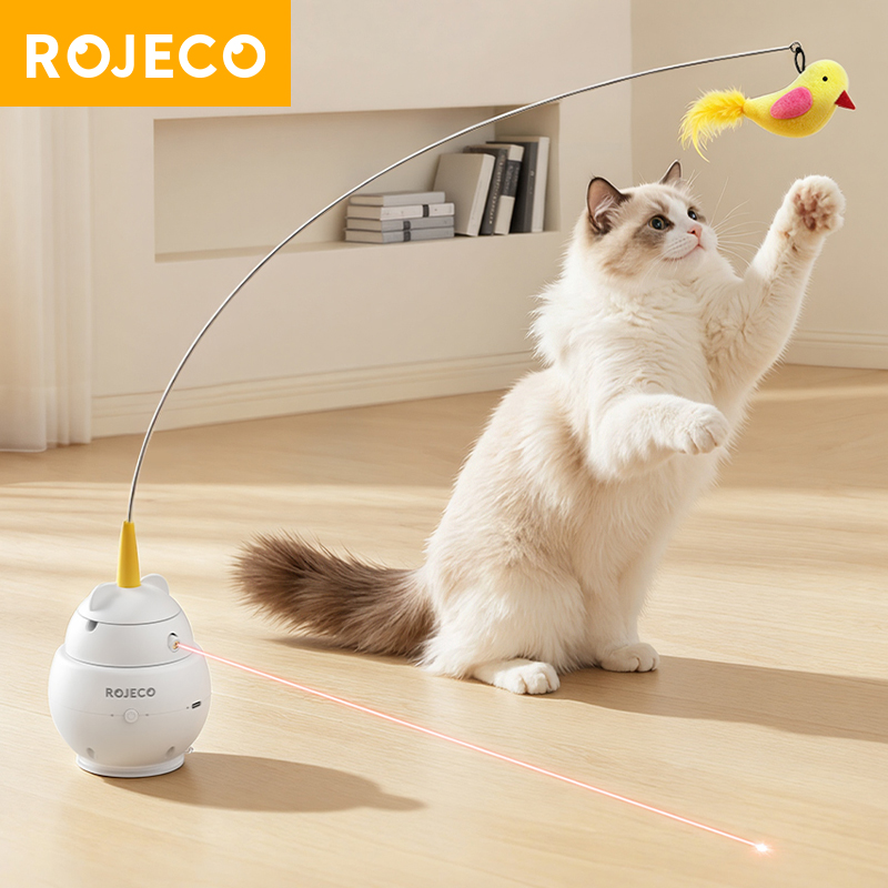 Rojeco 2 in 1 Interactive Cat Toy