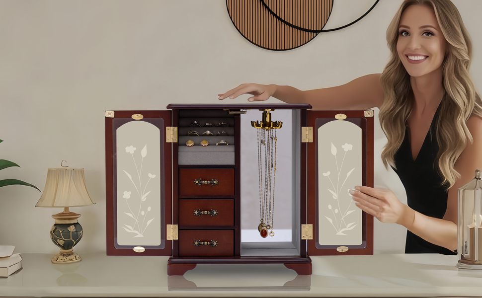 1033-棕色珠宝盒