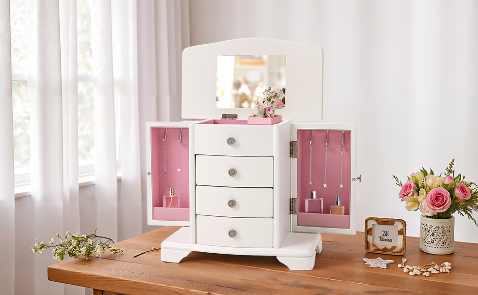 1050-白色珠宝盒