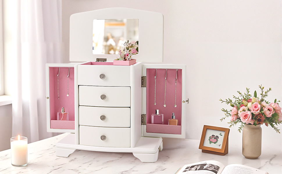 1050-白色珠宝盒